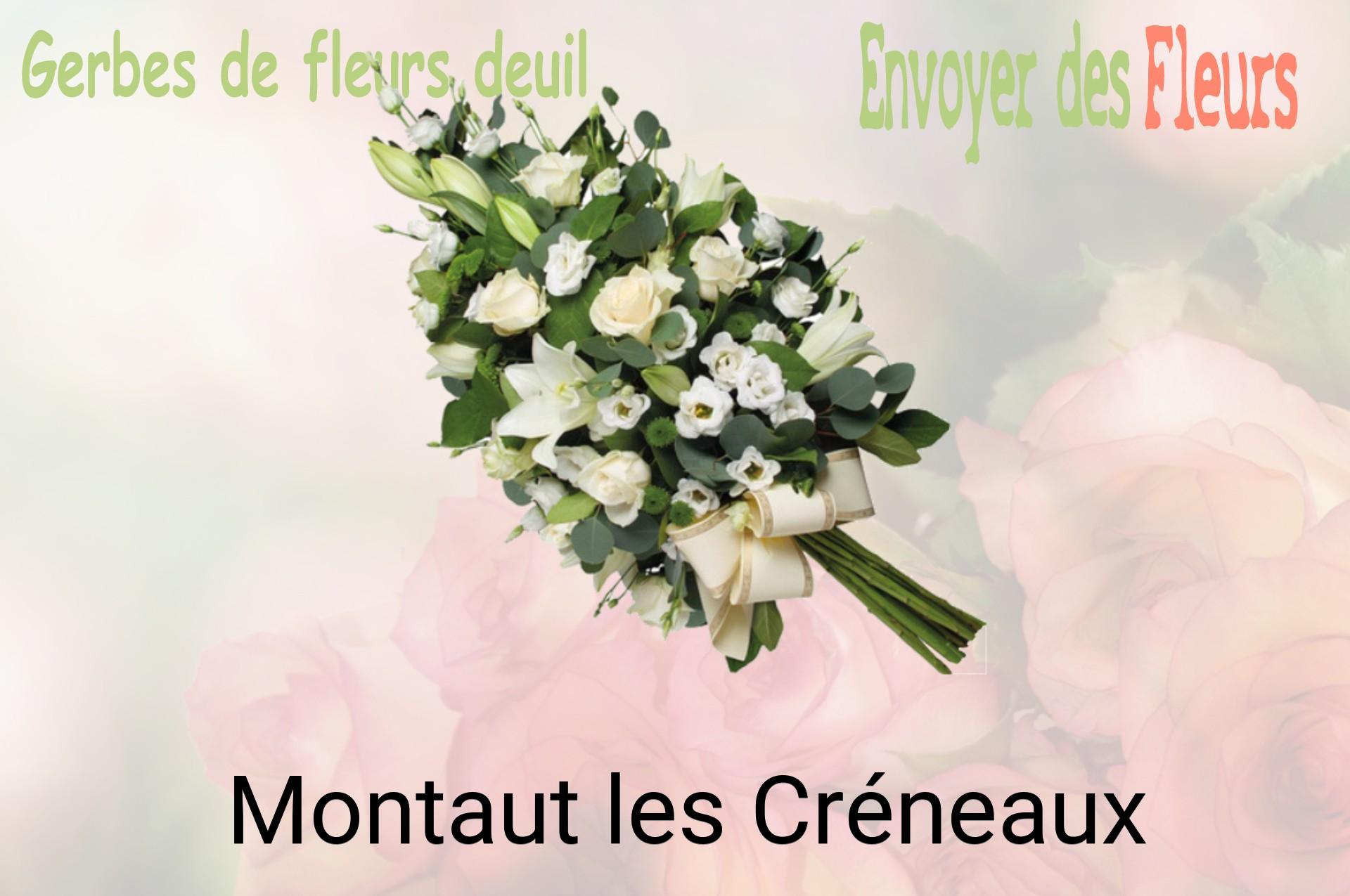 Gerbe de fleurs de deuil livrée à Montaut-les-Créneaux